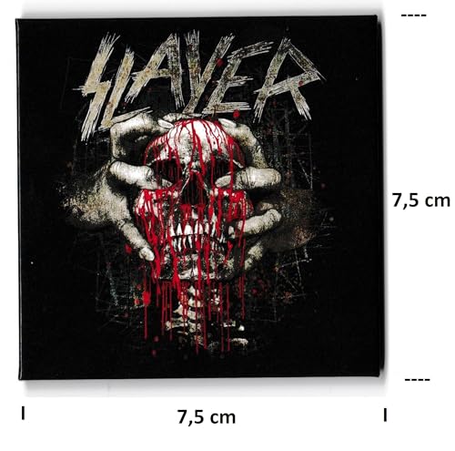 Slayer - Fridge Magnet: Skull Clench - TV Memorabilia Fridge Magnets image 3