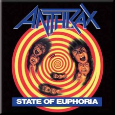 Anthrax - Fridge Magnet: State of Euphoria - TV Memorabilia Fridge Mag image 2