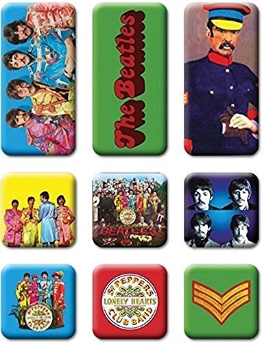 Beatles - Fridge Magnet Set: Sgt Pepper - TV Memorabilia Fridge Magnet image 2