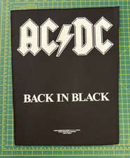 AC/DC - BACK IN BLACK (BACKPATCH) - Patch - PHM image 1