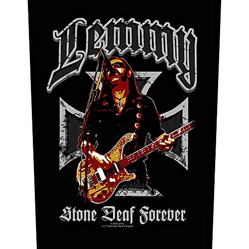 LEMMY - STONE DEAF (BACKPATCH) - Patch - PHM image 1