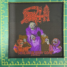 DEATH - SCREAM BLOODY GORE - Patch - PHM - Standard image 1