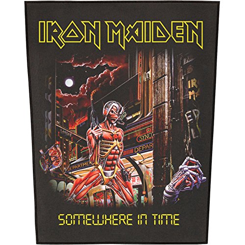 IRON MAIDEN - SOMEWHERE IN TIME (BACKPATCH) - Patch - PHM image 1