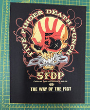 FIVE FINGER DEATH PU - WAY OF THE FIST (BACKPATCH) - Patch - PHM image 1