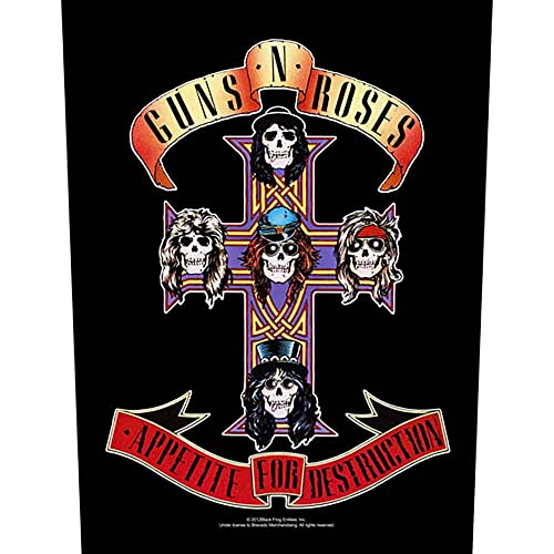 GUNS N' ROSES - APPETITE FOR DESTRUCTION (BACKPATCH) - Patch - PHM image 1