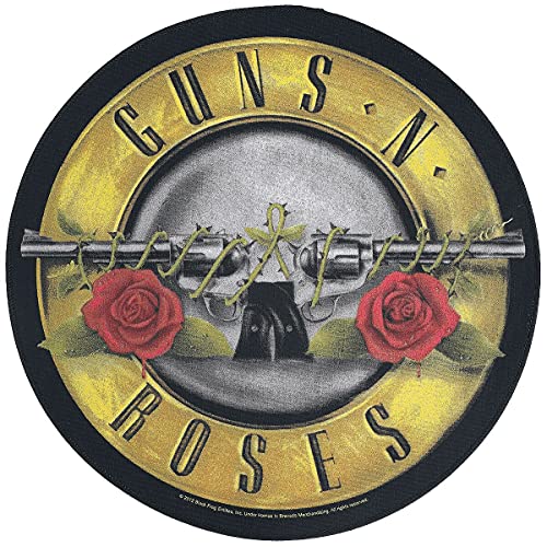 GUNS N' ROSES - BULLET LOGO (BACKPATCH) - Patch - PHM image 1