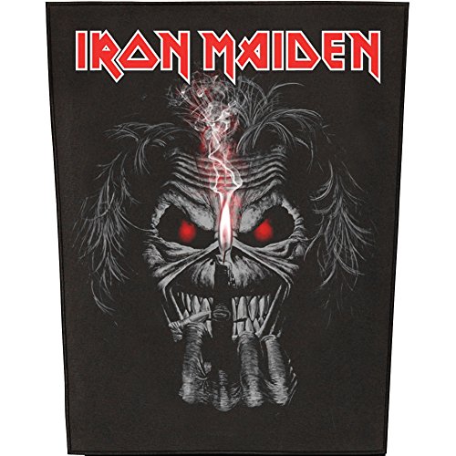 IRON MAIDEN - EDDIE CANDLE FINGER (BACKPATCH) - Patch - PHM image 1