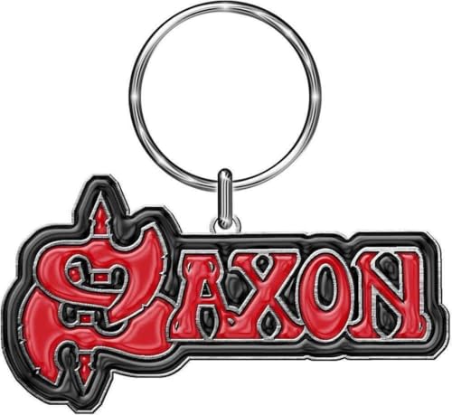 Saxon - Keychain: Logo (Enamel Infill) - keyrings image 2