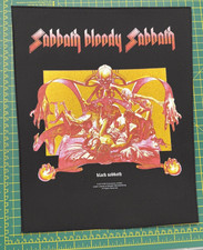 BLACK SABBATH - SABBATH BLOODY SABBATH (BACKPATCH) - Patch - PHM image 1