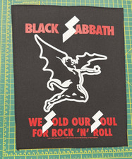 BLACK SABBATH - WE SOLD OUR SOULS (BACKPATCH) - Patch - PHM image 1