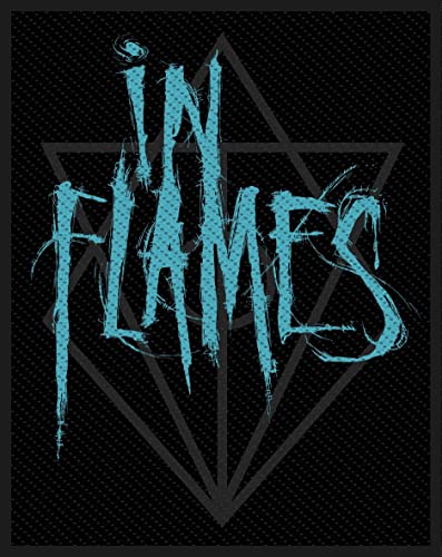 IN FLAMES - SCRATCHED LOGO (PACKAGED) - Patch - PHM - Standard image 1