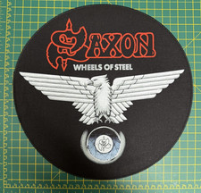 SAXON - WHEELS OF STEEL (BACKPATCH) - Patch - PHM image 1
