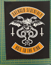 AVENGED SEVENFOLD - BIKER (BACKPATCH) - Patch - PHM image 1