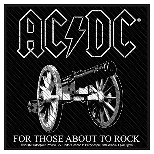 AC/DC - FOR THOSE ABOUT TO ROCK - Patch - PHM - Standard image 2
