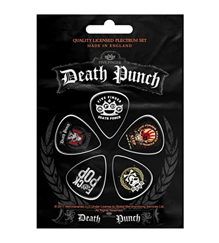 Five Finger Death Pu - Plectrum Pack: Logos (Retail Pack) - Patch image 2