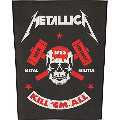 METALLICA - METAL MILITIA (BACKPATCH) - Patch - PHM image 1