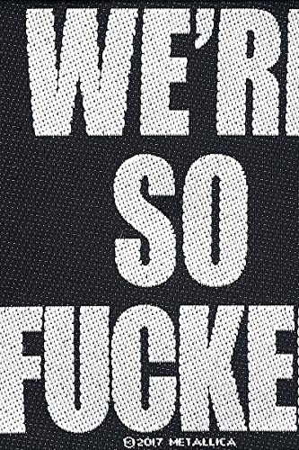 METALLICA - WE'RE SO FUCKED - Patch - PHM - Standard image 3