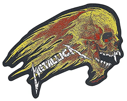 METALLICA - FLAMING SKULL CUT OUT - Patch - PHM - Standard image 1