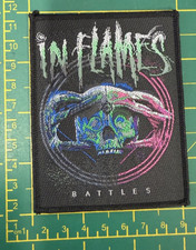 IN FLAMES - BATTLES (PACKAGED) - Patch - PHM - Standard image 1
