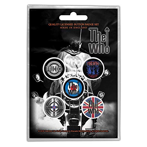 WHO - QUADROPHENIA (BUTTON BADGE SET) - Other Football Memorabilia - P image 1