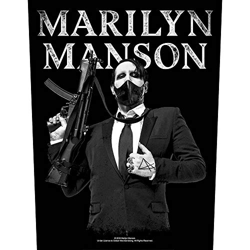 MARILYN MANSON - MACHINE GUN (BACKPATCH) - Patch - PHM image 1