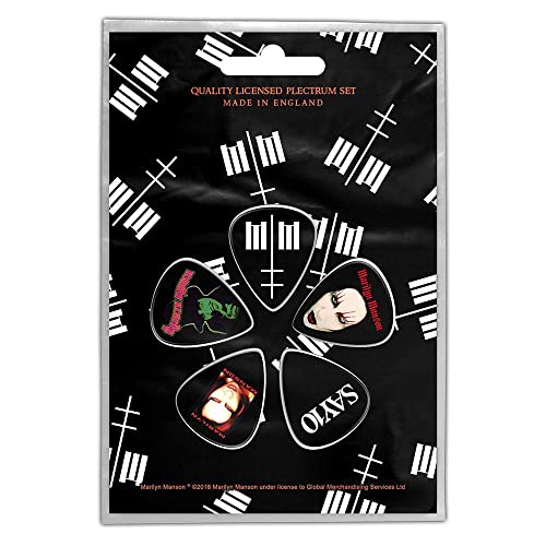 Marilyn Manson - Plectrum Pack: MM (Retail Pack) - hoodies image 1