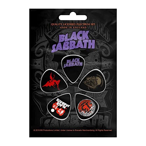 Black Sabbath - Plectrum Pack: Purple Logo (Retail Pack) - hoodies image 2