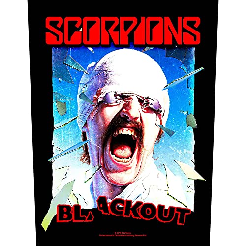 SCORPIONS - BLACKOUT (BACKPATCH) - Patch - PHM image 1