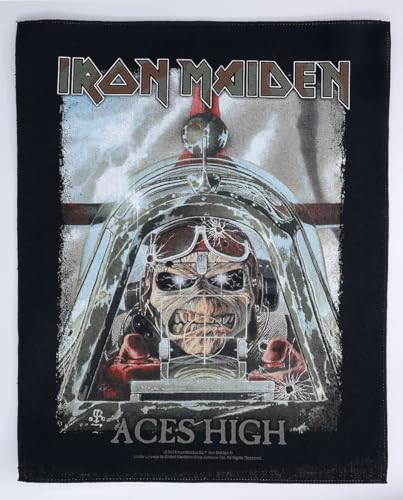 IRON MAIDEN - ACES HIGH (BACKPATCH) - Patch - PHM image 2