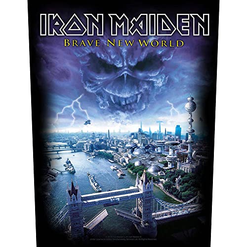IRON MAIDEN - BRAVE NEW WORLD (BACKPATCH) - Patch - PHM image 1