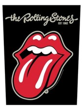ROLLING STONES - PLASTERED TONGUE (BACKPATCH) - Patch - PHM image 1