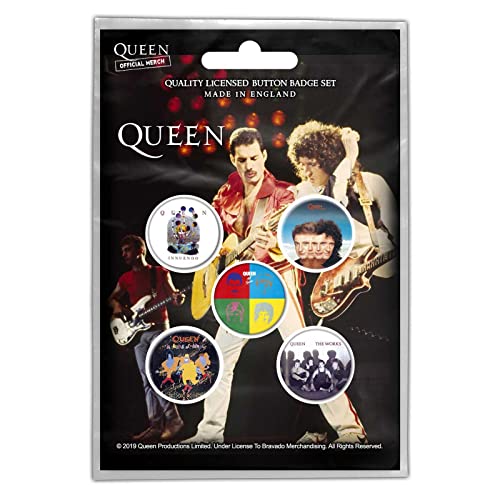QUEEN - LATER ALBUMS (BUTTON BADGE SET) - Other Football Memorabilia - image 1