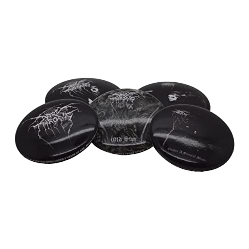 DARKTHRONE - OLD STAR (BUTTON BADGE SET) - Other Football Memorabilia image 2