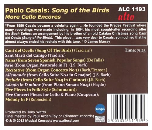 SONG OF THE BIRDS CE - VARIOUS COMPOSERS - CD image 2