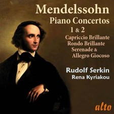 Felix Mendelssohn - Mendelssohn: Piano Concertos 1 & 2 - CD image 1
