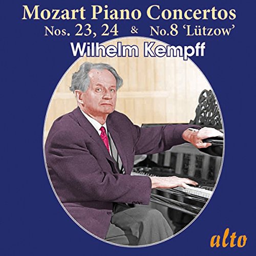 WILHELM KEMPFF / BPO - Mozart Piano Concertos 23. 24. 8 Lutzow - CD image 1