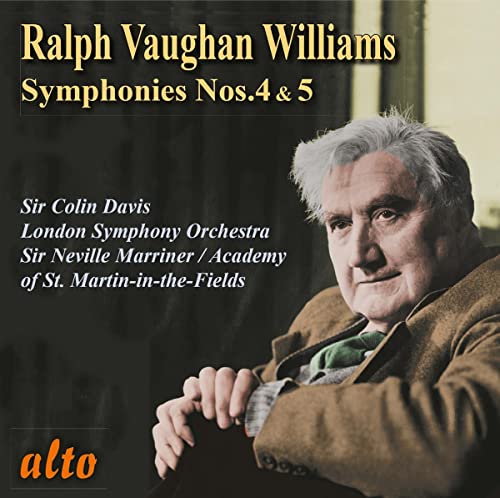 DAVIS - VAUGHN WILLIAM: SYMPHONIES NOS .4 & 5 - CD image 1