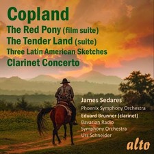 JAMES SEDARES - Copland The Red Pony Clarinet Concerto - CD image 1