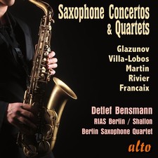 Detlef Bensmann - Saxophone Concertos & Quartets - CD image 1
