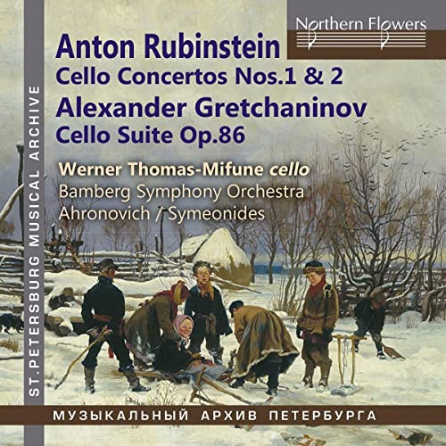 Anton Rubinstein: Cello Concertos Nos. 1 & 2/... - CD image 1