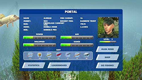 3D Arcade Fishing [C - 3D ARCADE FISHING CIB - Switch image 6