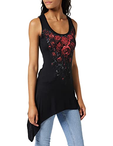 Spiral - BLOOD ROSE (Female Black Camisole Dresses) Ex Ex Large - oth image 1