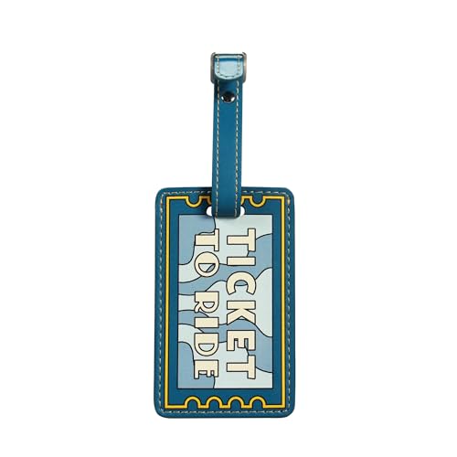 BEATLES - Luggage/Bag Tag Pu - The  (Ticket To Ride) - Luggage Tag image 1