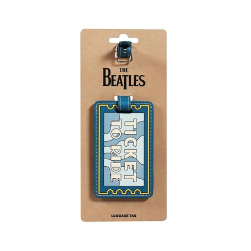 BEATLES - Luggage/Bag Tag Pu - The  (Ticket To Ride) - Luggage Tag image 3