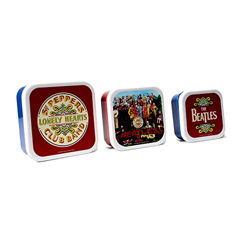 BEATLES - Snack Boxes Set Of 3 - The  (Sgt. Pepper) - Lunch Box image 7