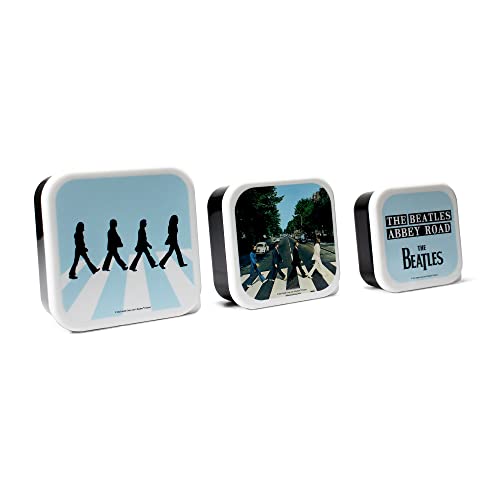 BEATLES - Snack Boxes Set Of 3 - The  (Abbey Road) - Lunch Box image 5