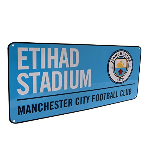 Manchester City FC - Street Sign BL - Metal Signs image 3