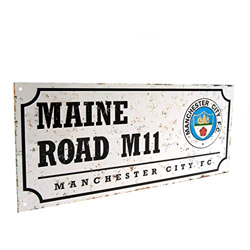 Manchester City FC - Street Sign Retro - Metal Signs image 2