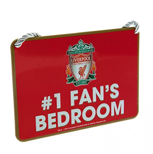 Liverpool FC - Bedroom Sign No1 Fan - Metal Signs image 2
