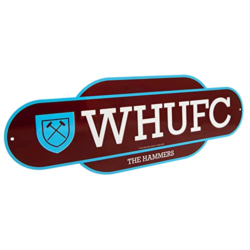 West Ham United FC - Colour Retro Sign - Metal Signs image 4